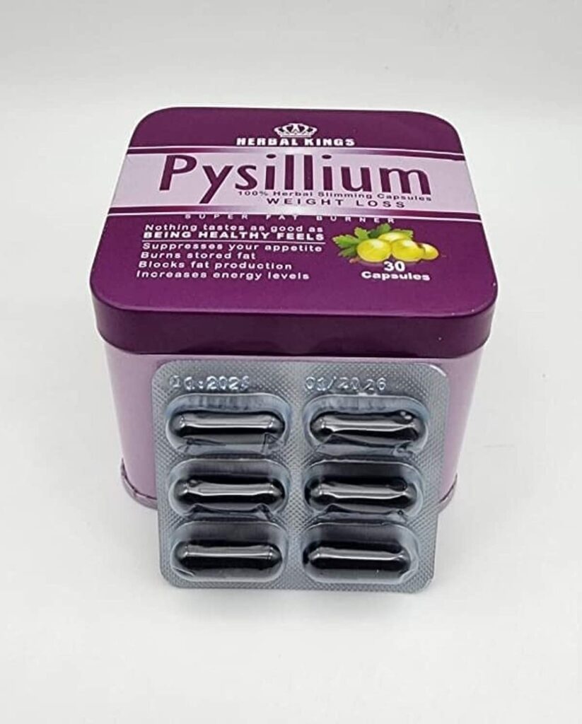 كبسولات بيسليوم للتخسيس pysillium